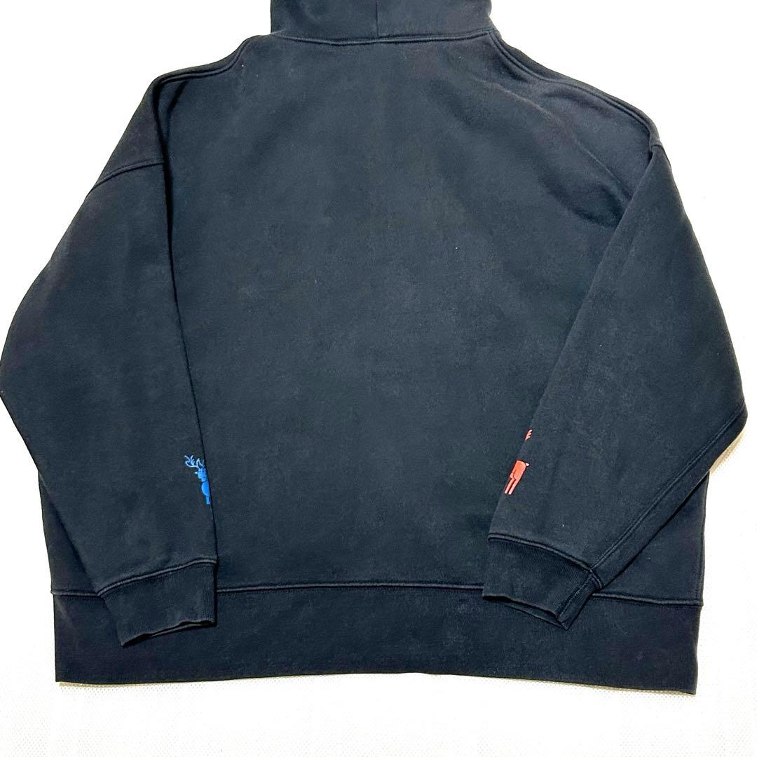 ヨルシカ 前世2021パーカー XL ナブナ ライブ 裏起毛 希少 ブラック