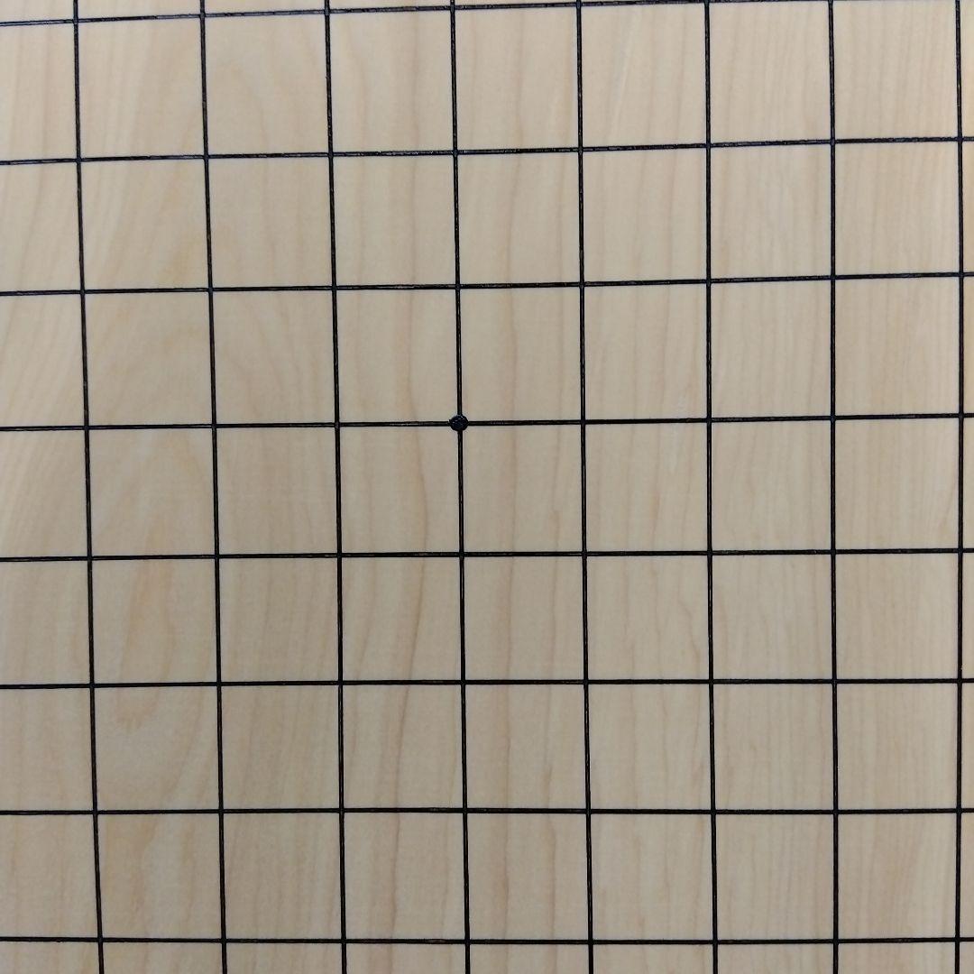 【国産　本榧　6寸碁盤　木表】