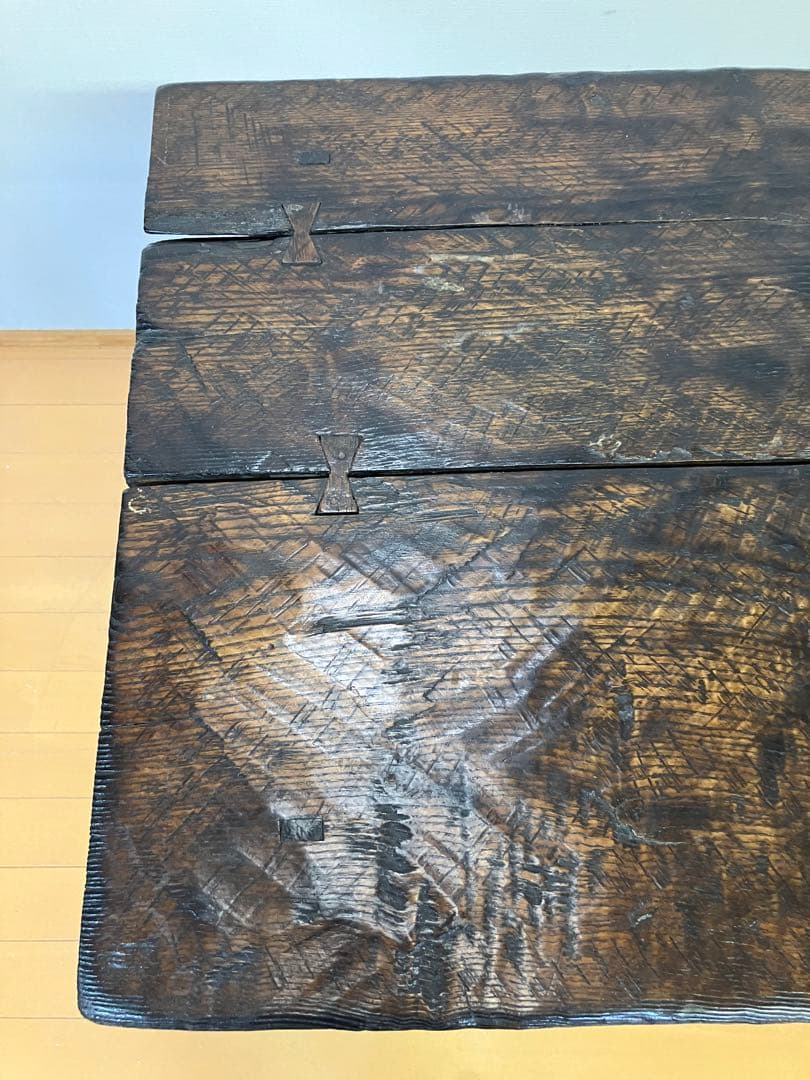 アンティーク/ヴィンテージ テーブル 無垢材 古材 検】英国アンティーク