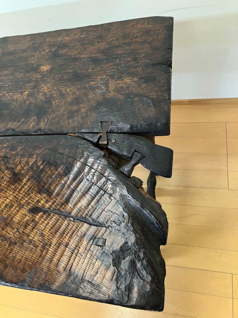 アンティーク/ヴィンテージ テーブル 無垢材 古材 検】英国アンティーク