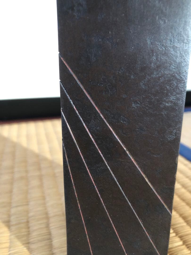 唐銅　双声　大角勲　氏作　共箱入