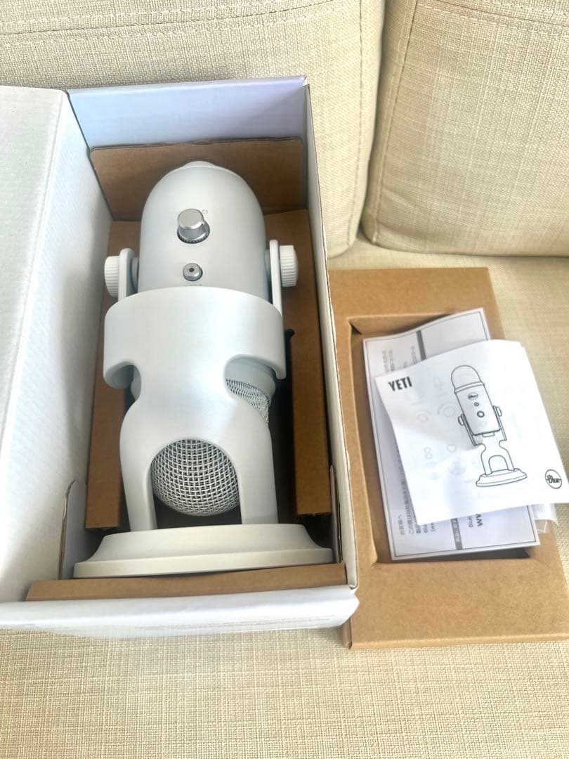 Logicool G Blue Yeti ゲーミングマイク ホワイト