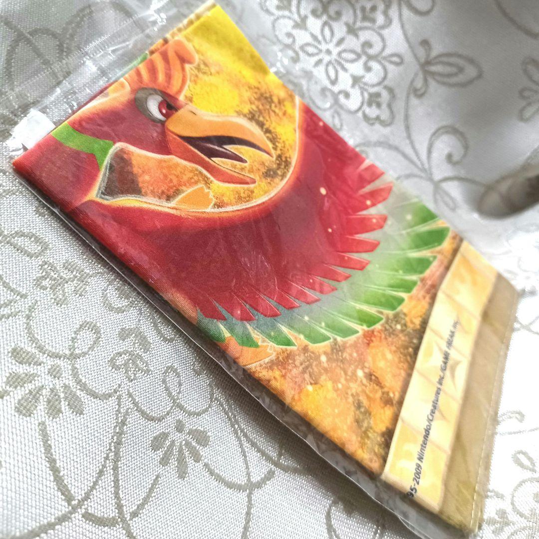 極希少　ポケットモンスター ハンカチ　ホウオウの飛翔　ポケモンセンター　2009