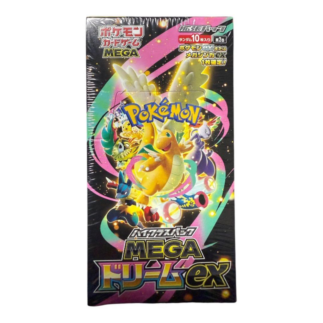 MEGAドリームex シュリンク付き ポケモンカード 1BOX