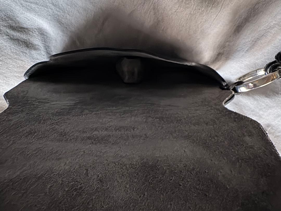 BLANC.. / レザーアイウェアケース / ブラック