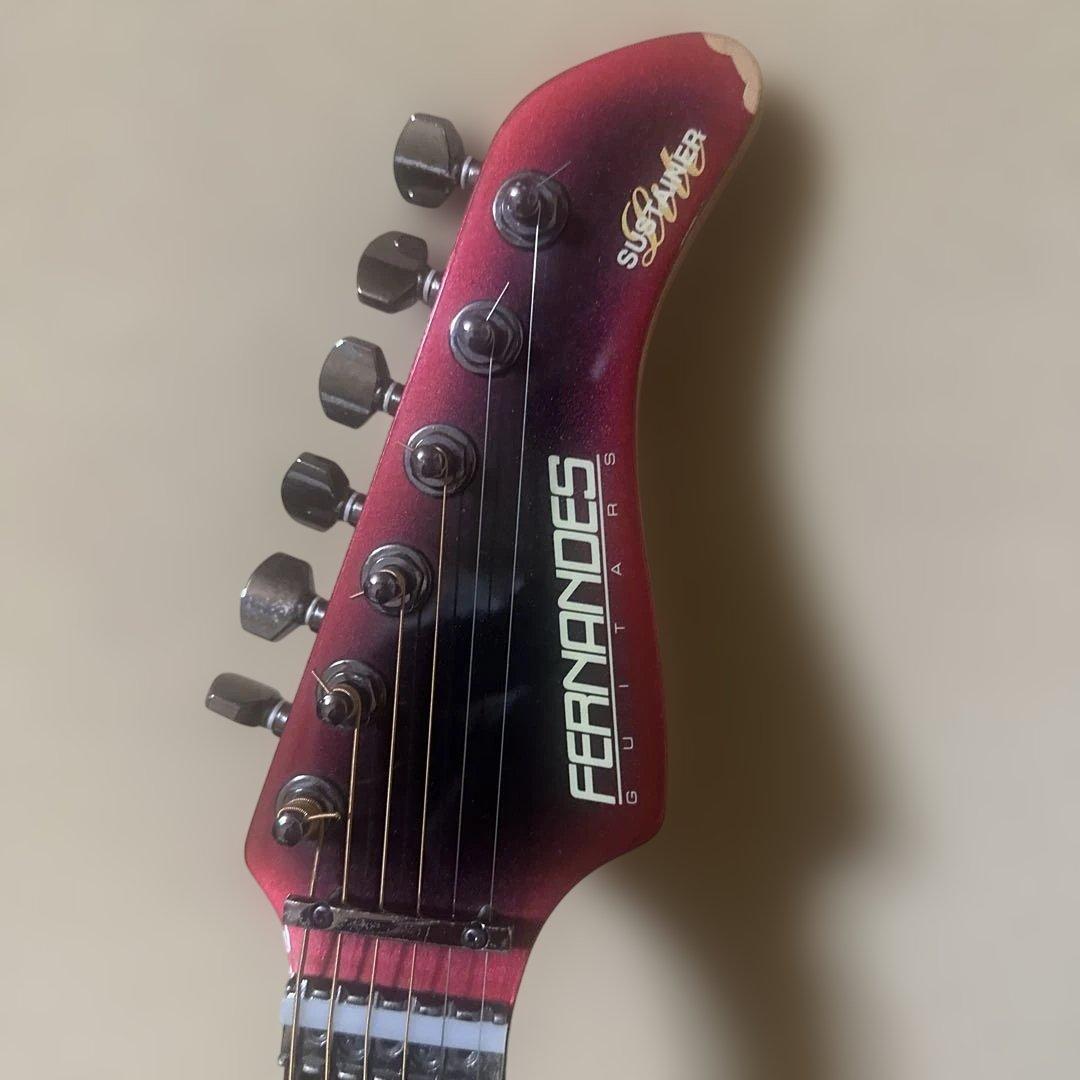 FERNANDES Sugarman エレキギター グラデーションレッド