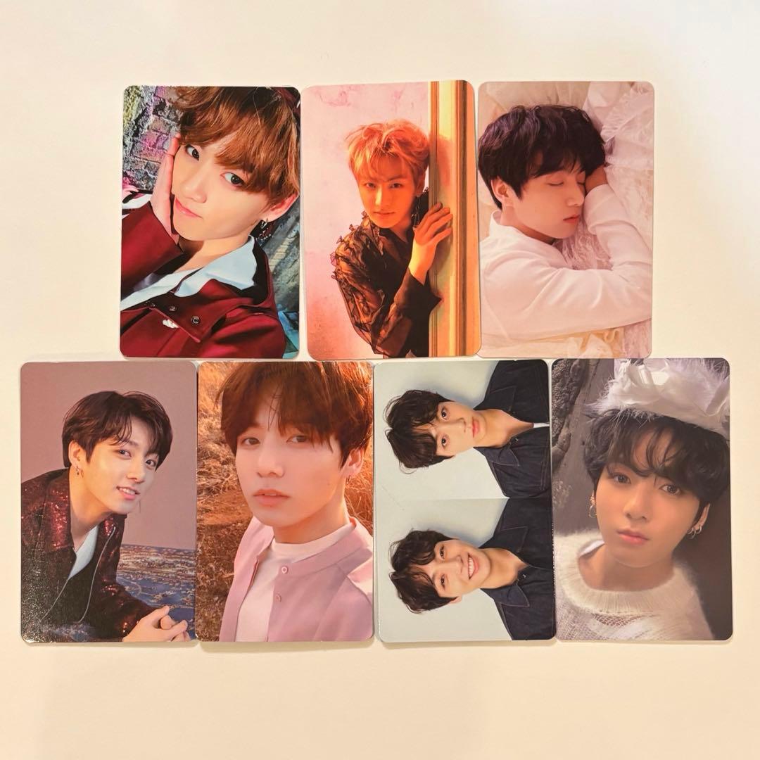 BTS ジョングク トレカ 7枚セット - メルカリ