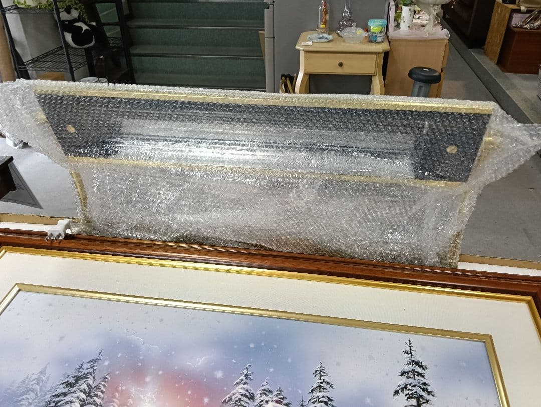 yタイトル「Early s」Gary Fenske作　冬の風景 絵画