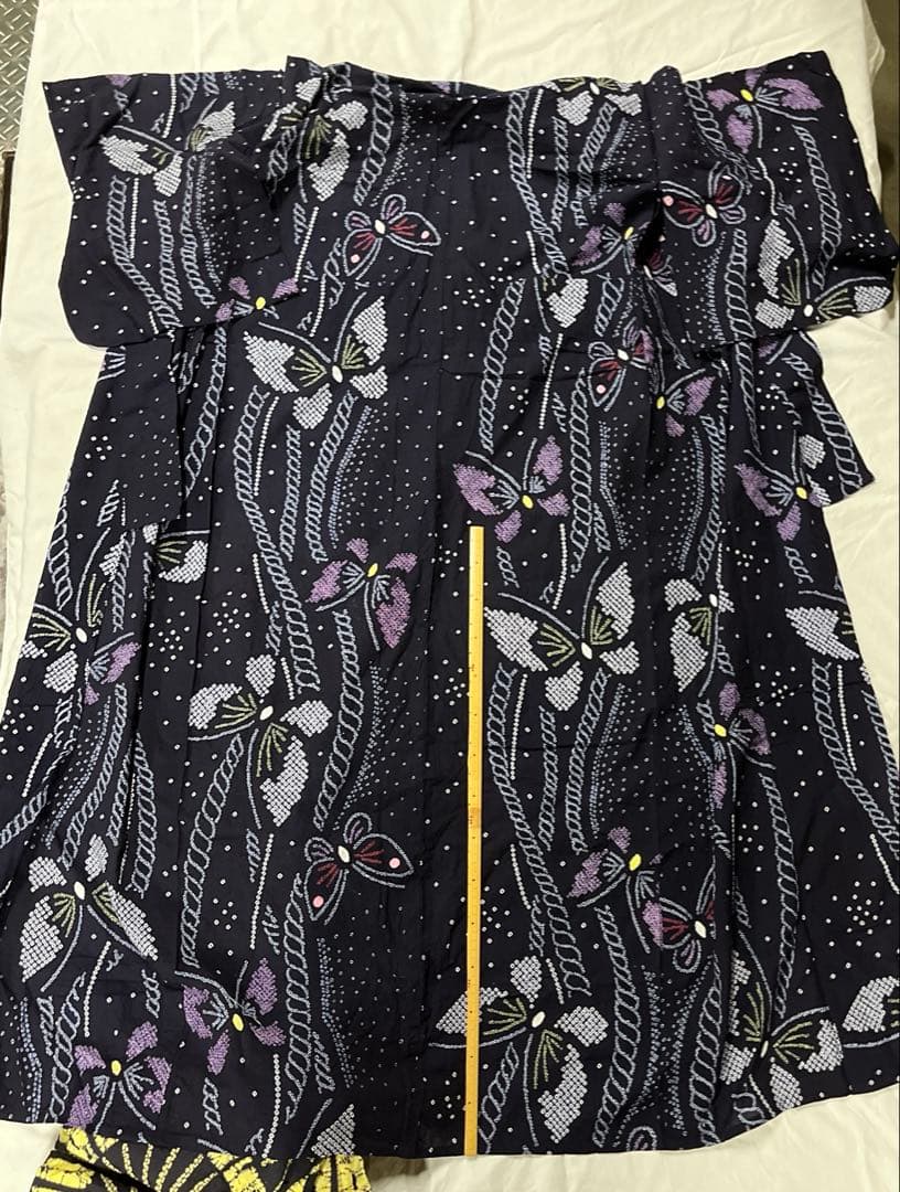 5 3 絞り浴衣 リメイク用