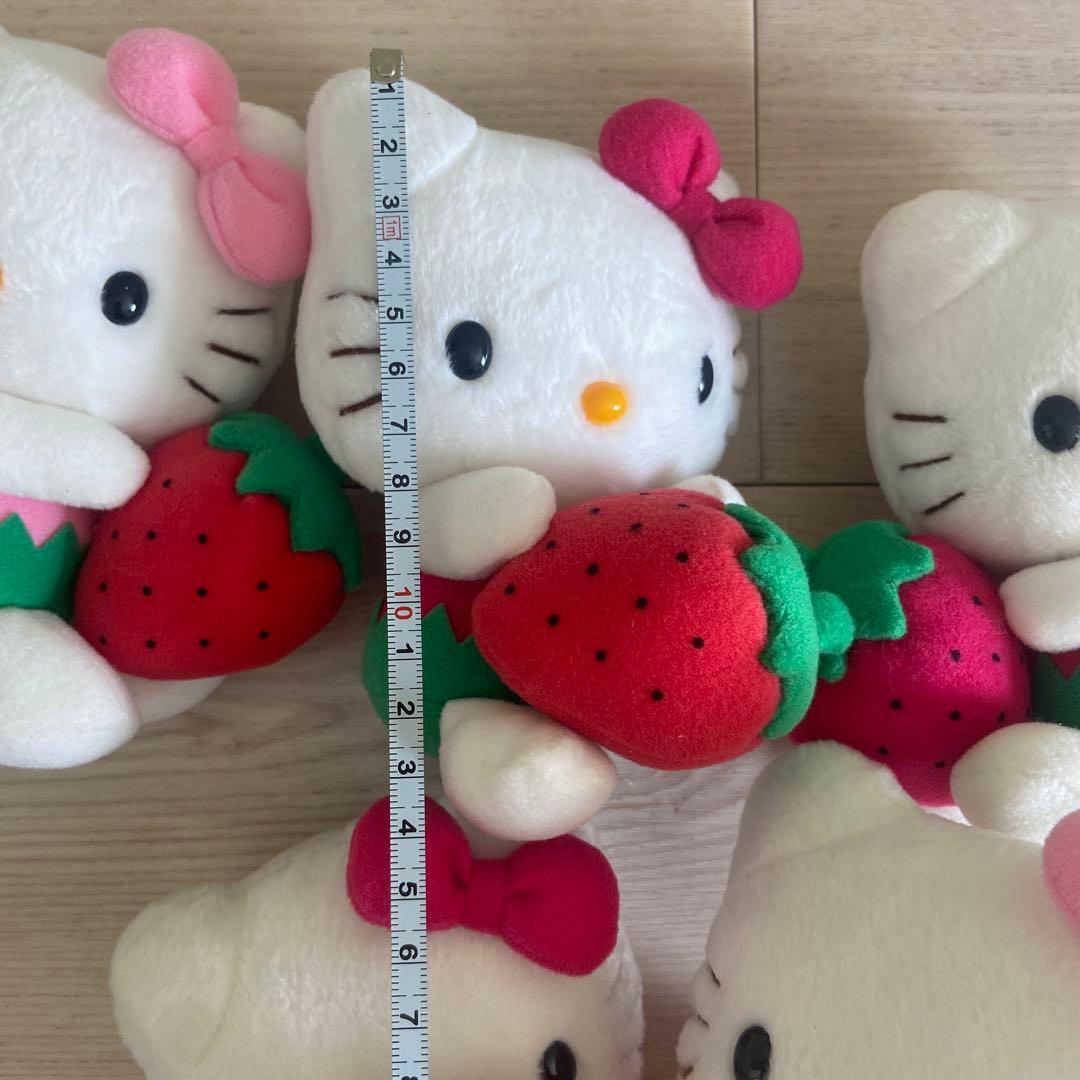 サンリオ　いちごキティ ぬいぐるみ　非売品　グッズ　平成レトロ　レア　まとめ売り