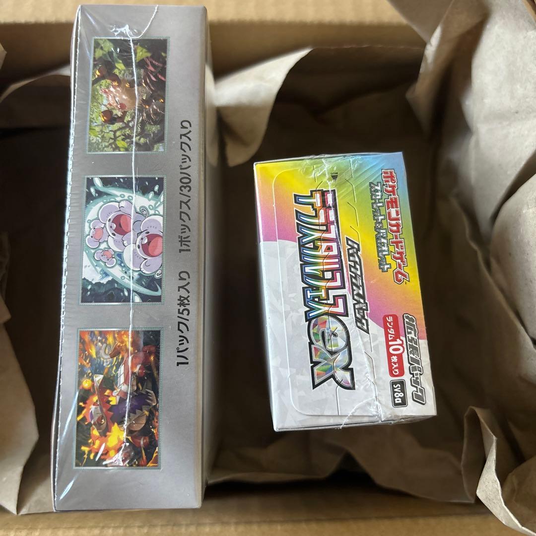 ポケモンカード 超電ブレイカー&テラスタルフェスexEX シュリンク付き