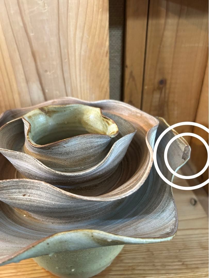 陶芸作家 やきもの 花器 花瓶 白石和宏 娘 白石阿衣