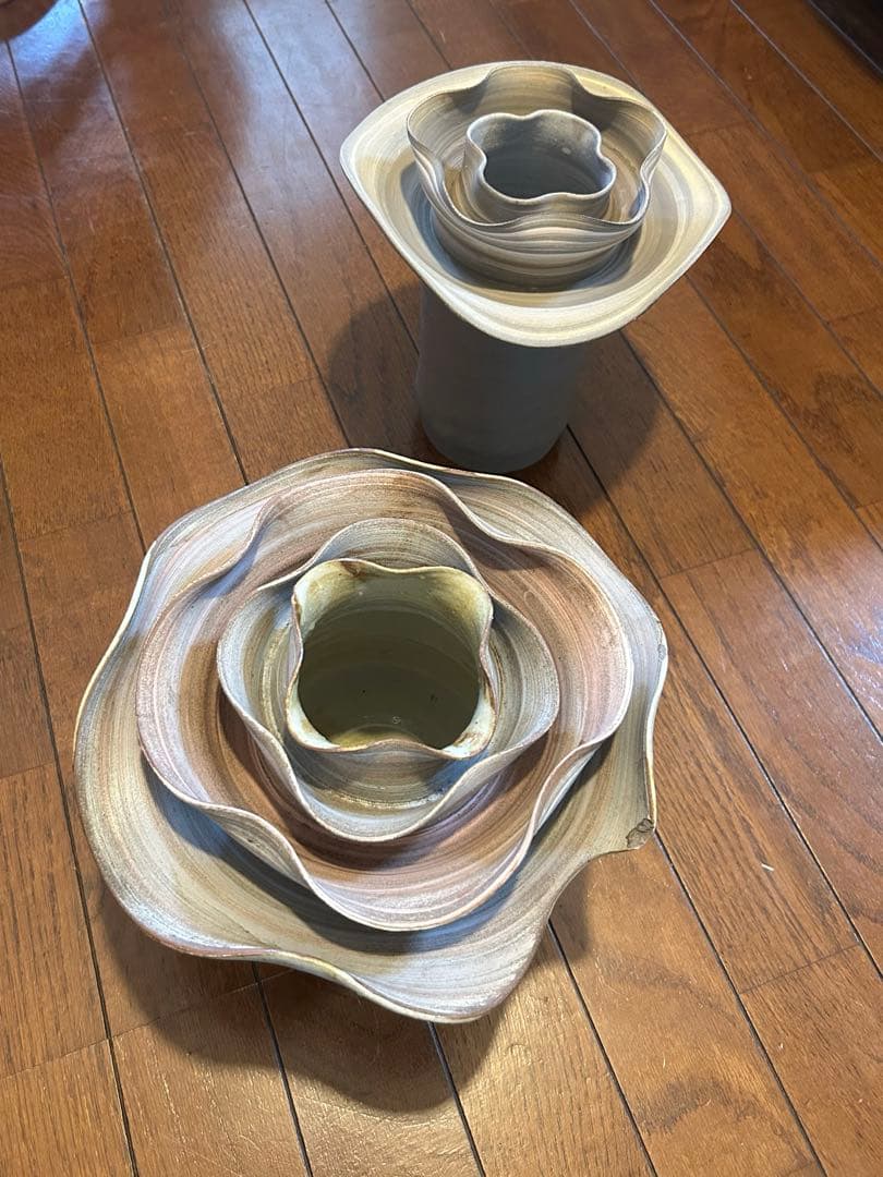 陶芸作家 やきもの 花器 花瓶 白石和宏 娘 白石阿衣