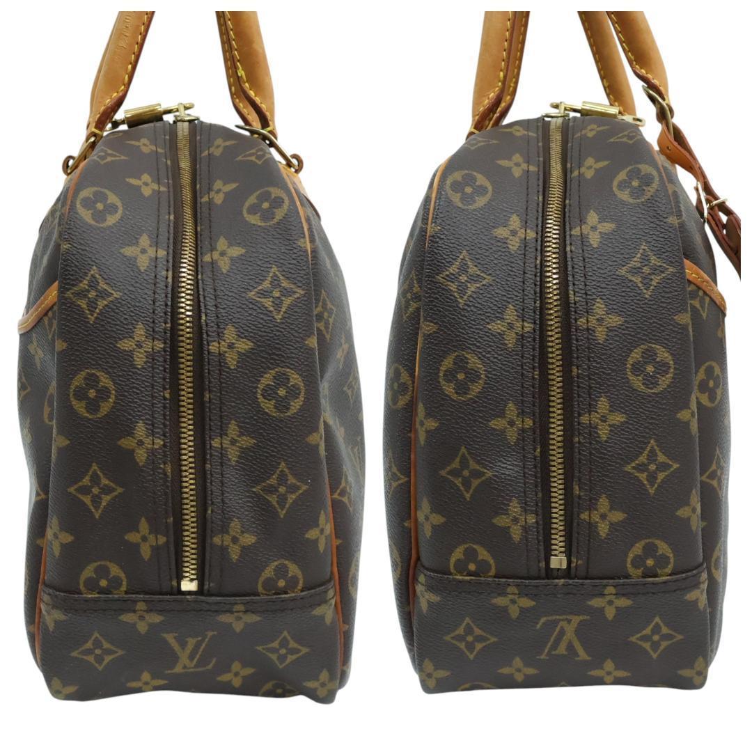 美品 ルイヴィトン ドーヴィル モノグラム ハンドバッグ M47270 鍵 タグ