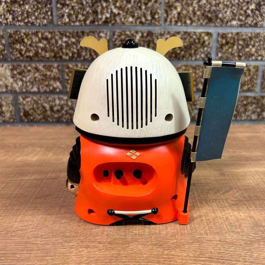 昭和レトロ 信玄くん 将軍 おしゃべり 目覚まし時計 シチズン 置き時計