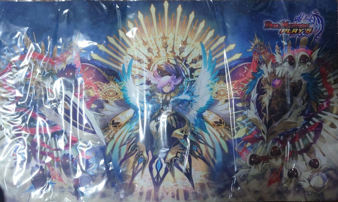 デュエプレ プレイマット 4枚セット+ファイル（ミミ・ルカ・チュリン・エレナ）