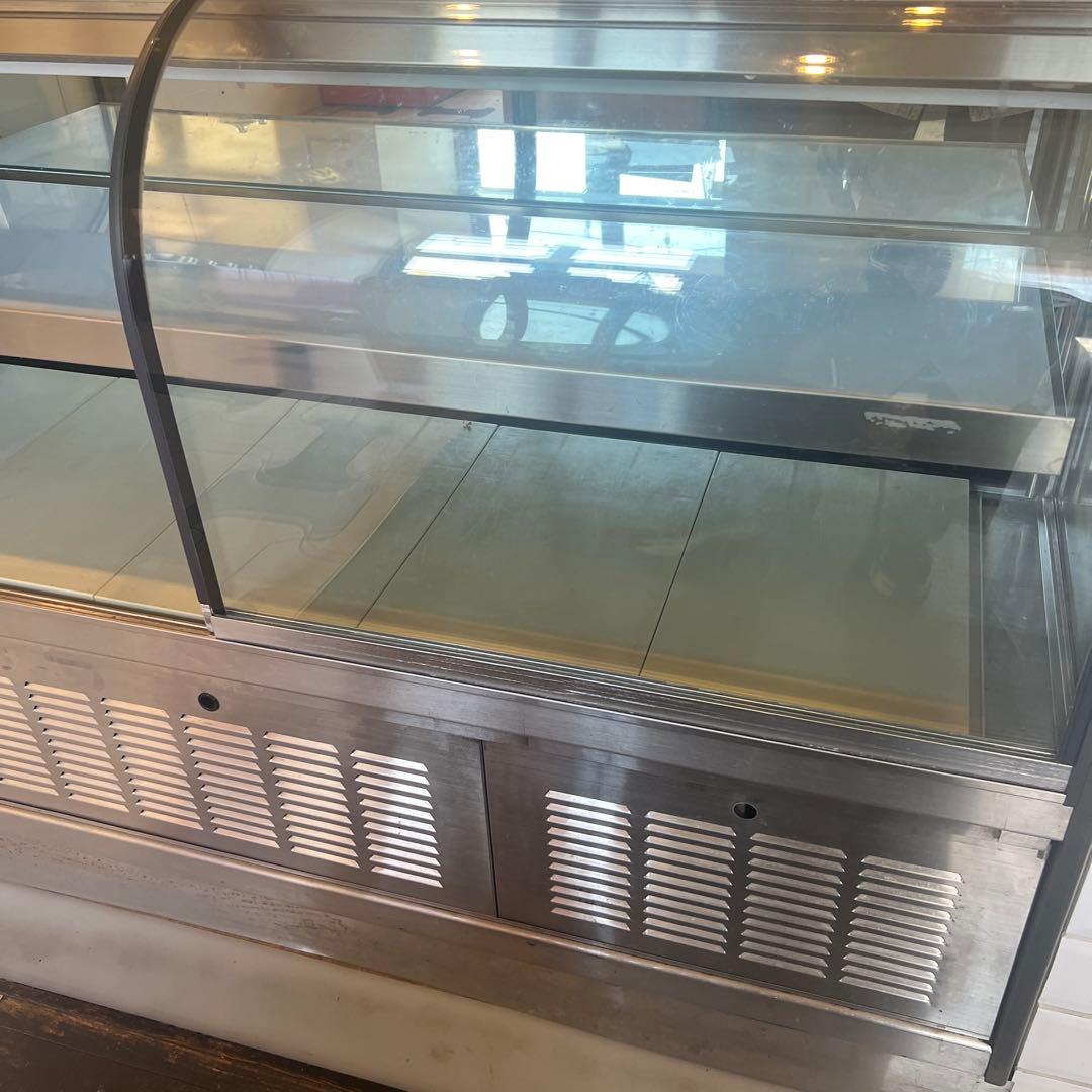 冷蔵ショーケース 中型 ステンレス製
