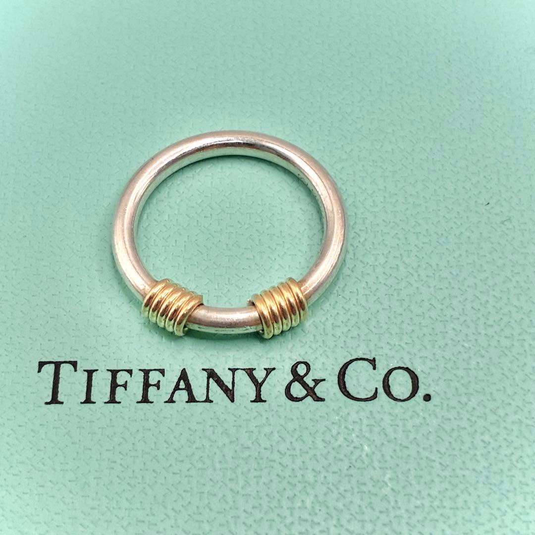 【保存袋付き】ティファニー バンドウィズ 9.5号 リング 925×750 美品