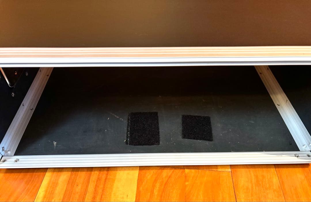 ラックケース 4U 木製 奥行36cm