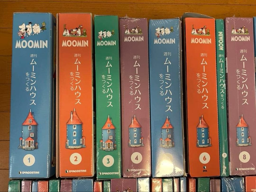 ムーミンハウスをつくる 新品未使用1巻～100巻 DeAGOSTINI