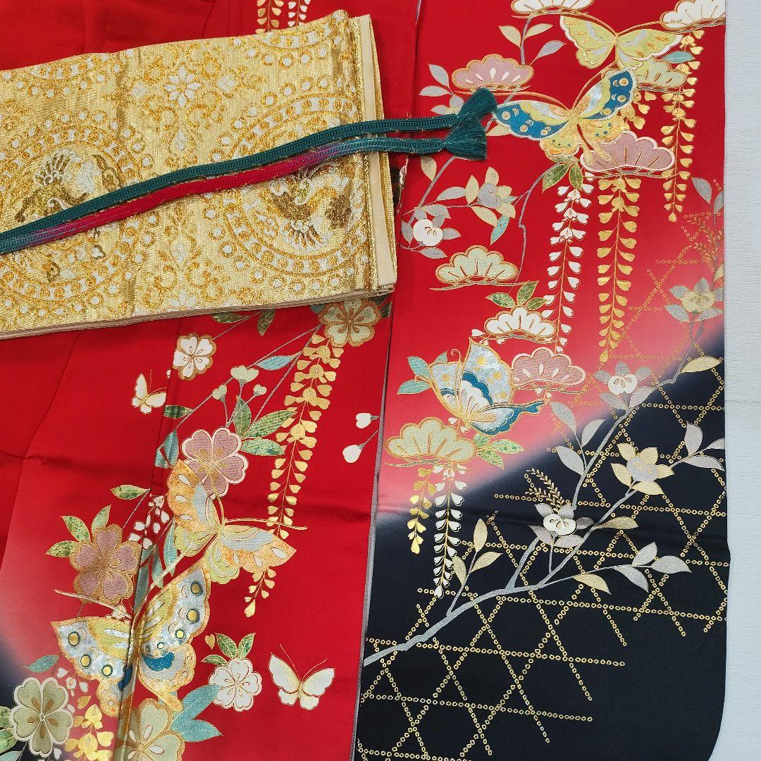 振袖 長襦袢 帯 成人式 セット +帯枕 レディース