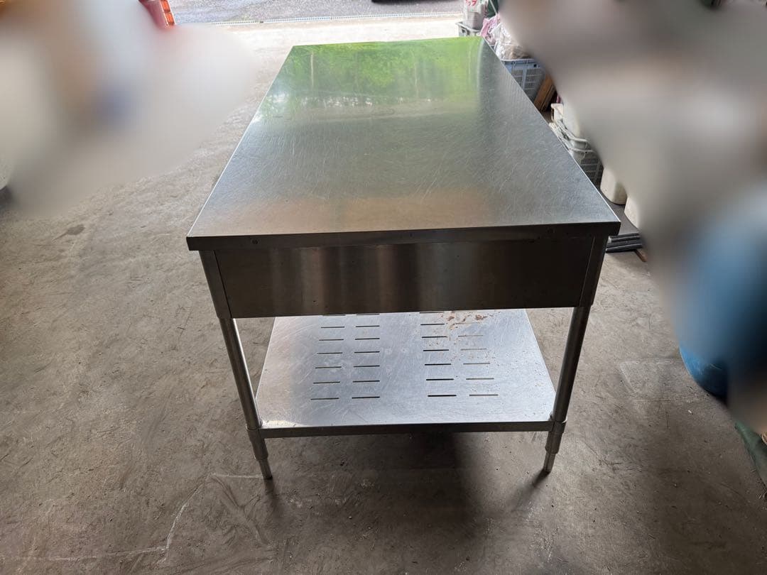 ステンレス 作業台 調理台 （岐阜県まで引き取り限定）