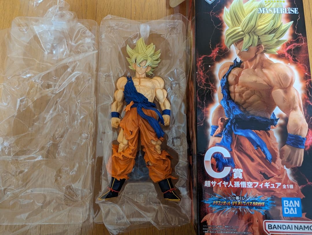一番くじドラゴンボールVSオムニバスBRAVE C賞 孫悟空※開封品・箱あり