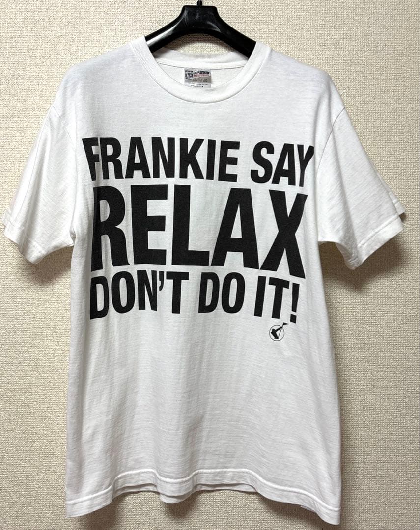 バンドTシャツ　フランキー・ゴーズ・トゥー・ハリウッド ☆USA製 80s VINTAGE FRANKIE GOES TO HOLLYWOOD バンドT ロックT 両面