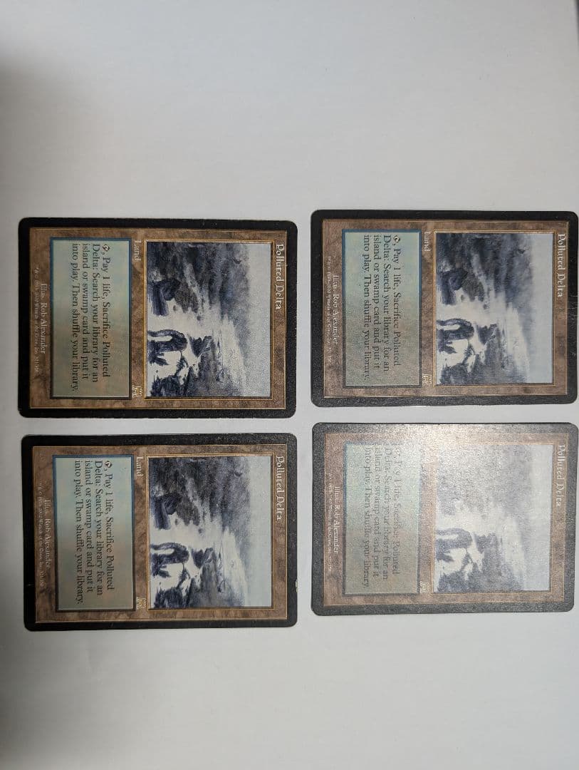 汚染された三角州　オンスロート Polluted Delta 汚染された三角州 オンスロート英語版foil Foil