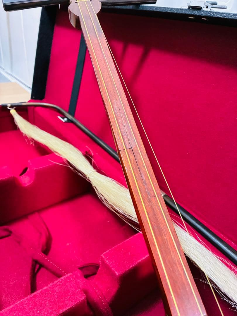 胡弓 本体 駒付き 和楽器 日本伝統楽器 木製弦楽器 弓奏三味線 楽器
