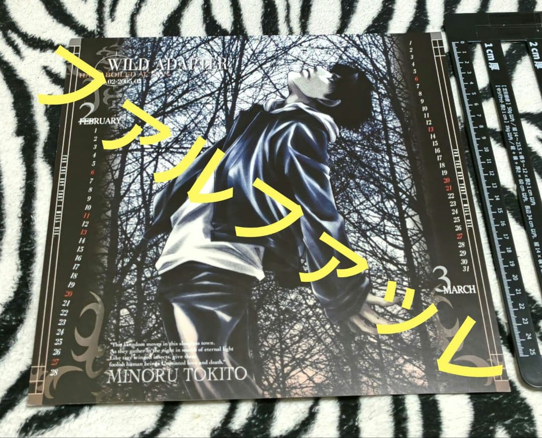 入手困難 WILD ADAPTER カレンダ 2004 04 2005 03 入手困難品 稀少