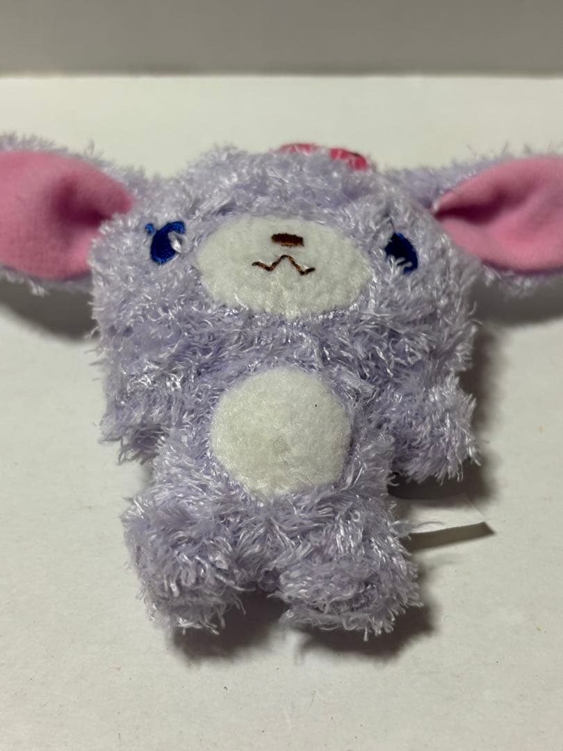 サンリオ　シュガーバニーズ　ブルーベリーうさ　ぬいぐるみ　マスコット