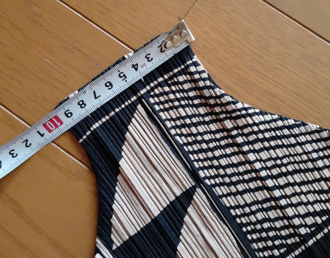 超美品 PLEATS PLEASE イッセイミヤケ アラジンパンツ幾何学模様 3