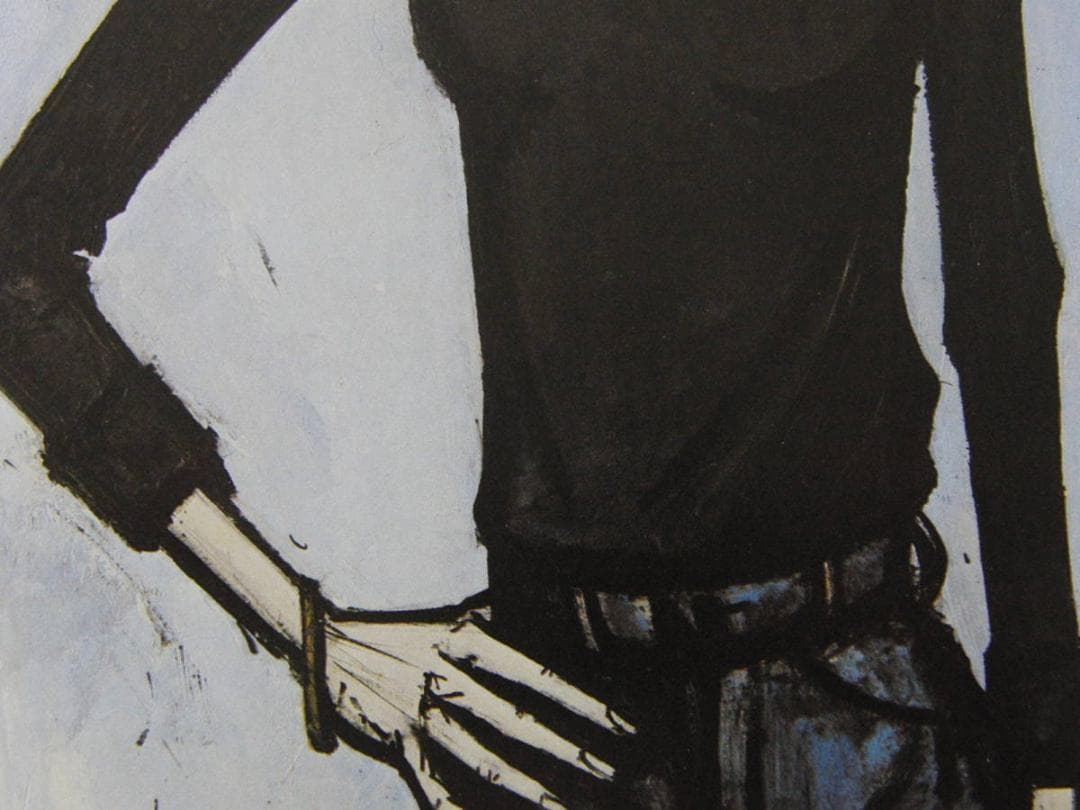 ベルナール・ビュッフェ、「Annabel en blue-jeans」