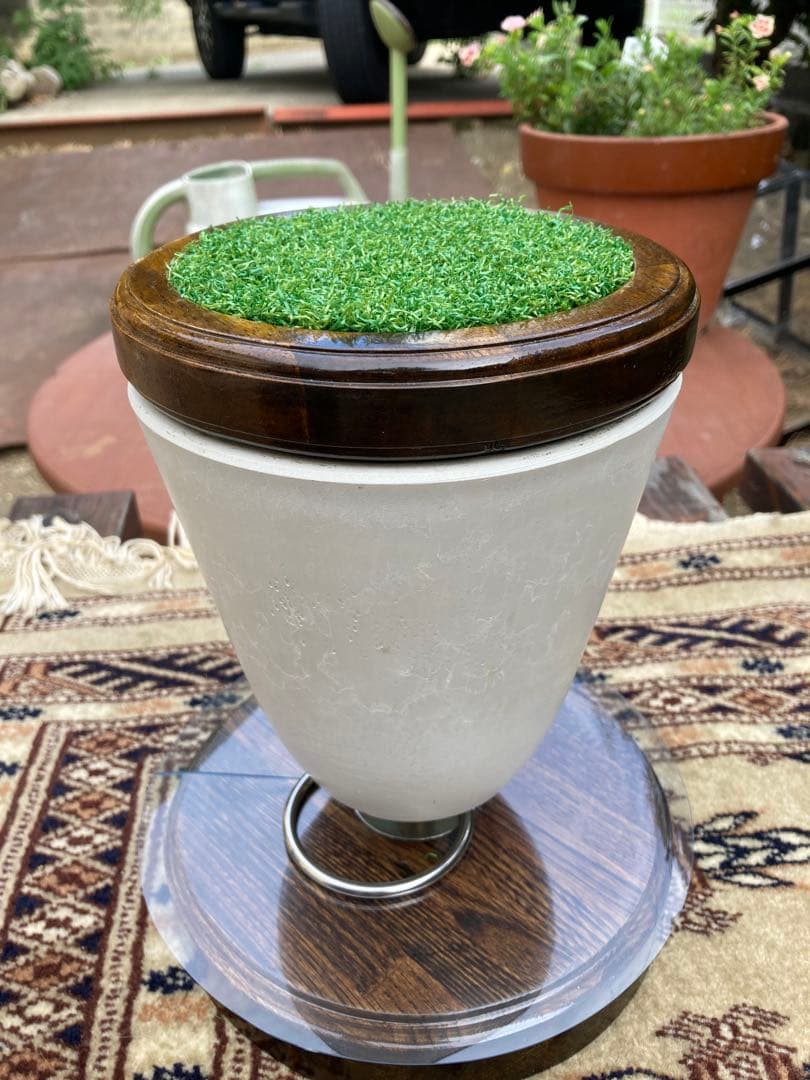 大型猛禽パーチ、ファルコンブロック A 汚濁防止シート付き