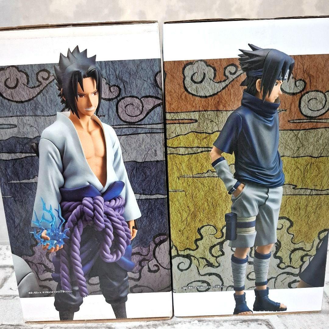 ナルト疾風伝 グランディスタ うちはサスケ フィギュア2点セット 未開封
