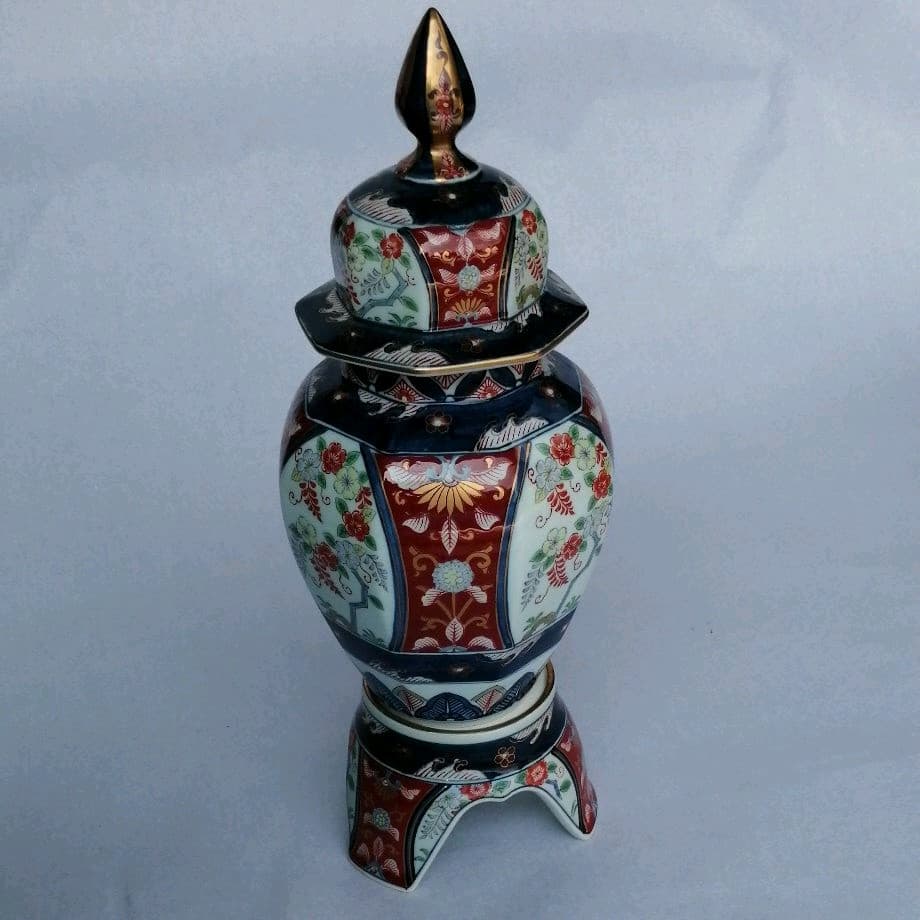 金彩　古伊万里　ポット