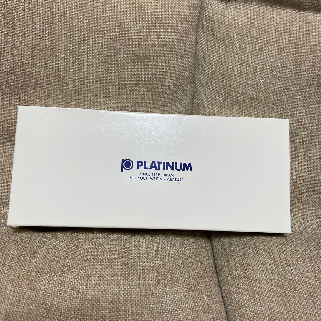 プラチナ万年筆 #3776センチュリー #１ブラックインブラック