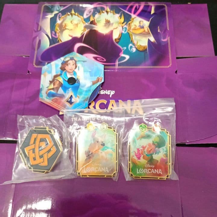 ロルカナ アーケイジアと魔法の島 ピンバッジ コンプセット プロモ ②