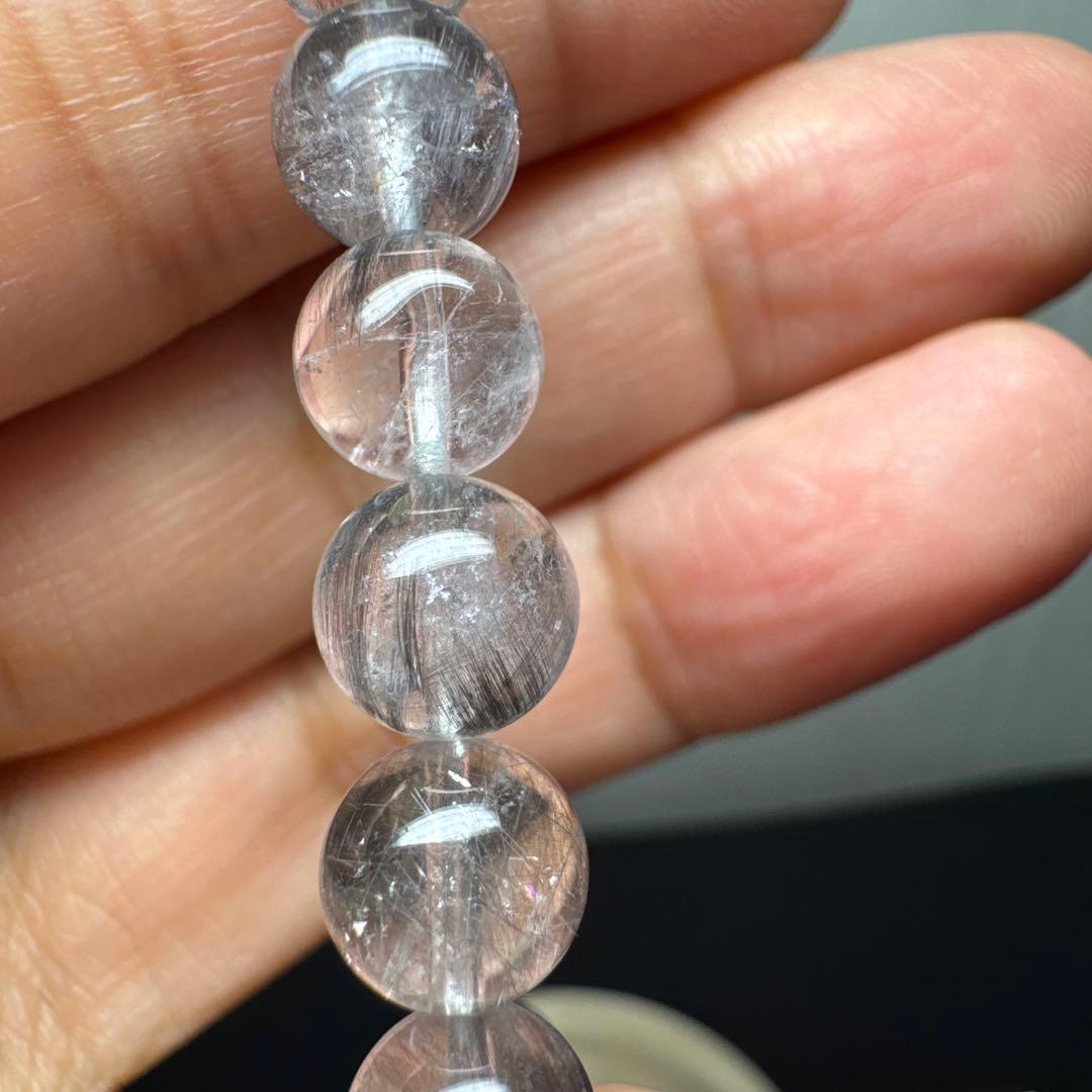 信念をもって前進！成功を掴む⭐︎プラチナルチルクォーツブレスレット