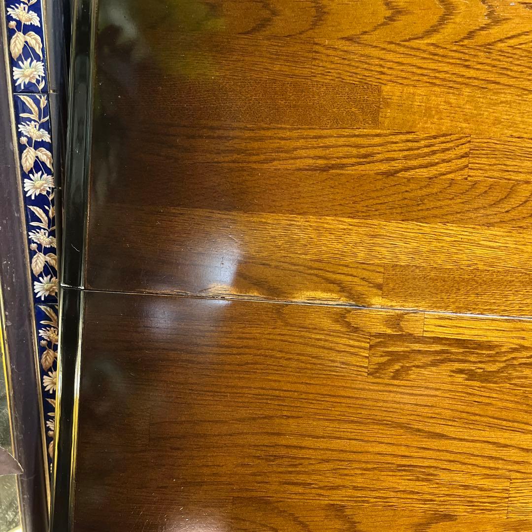 L１　キツツキマーク ヴィンテージ エクステンションテーブル　飛騨産業