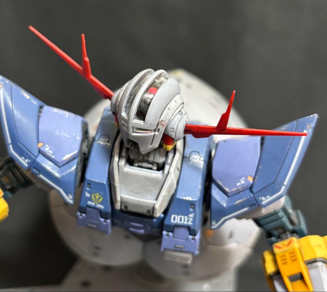 RGジオング完成品 （部分塗装・ウェザリング仕上げ） - メルカリ