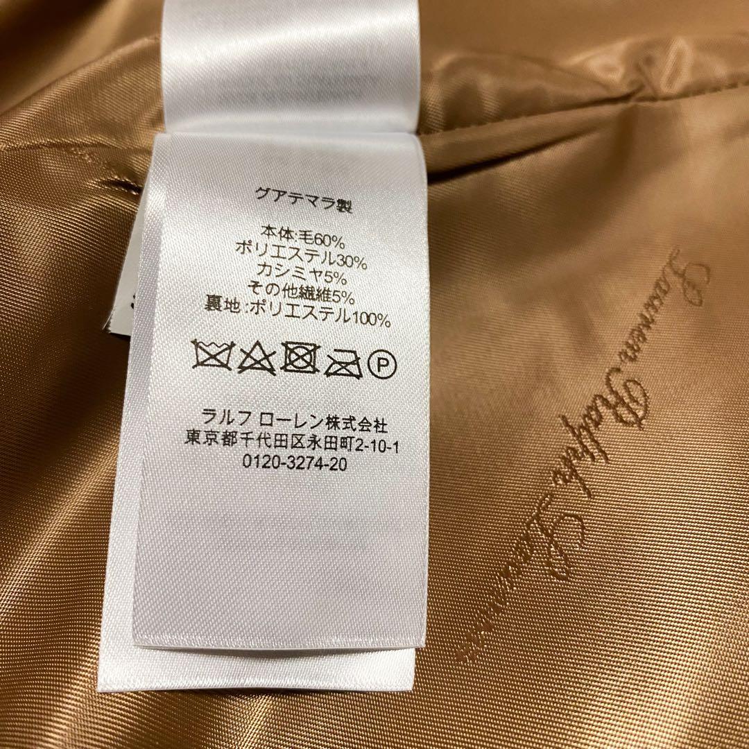 ローレンラルフローレン カシミヤ ウール ガウンコート チェスター