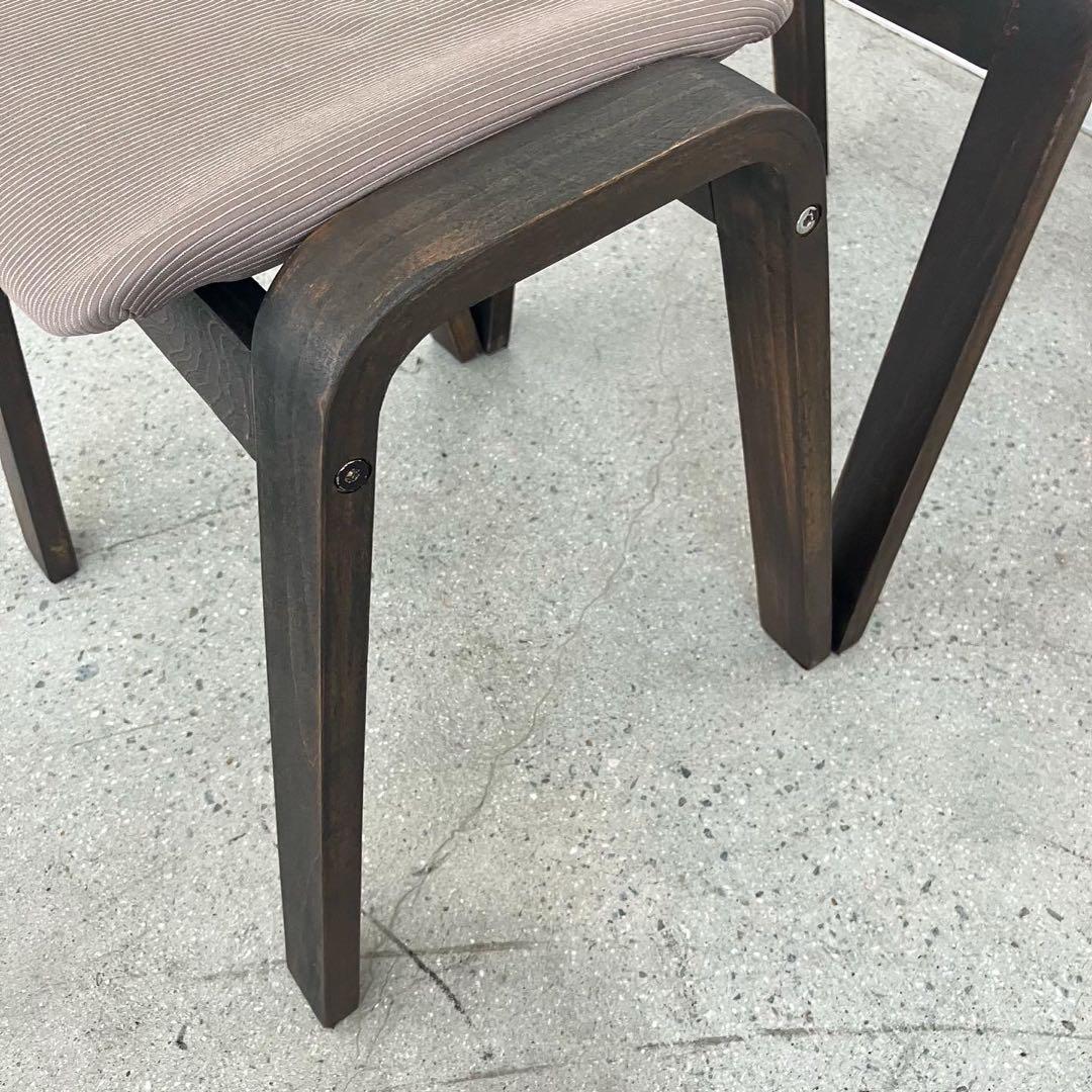 レトロ　ヴィンテージ　古道具　古家具　スツール　スタッキング　木製