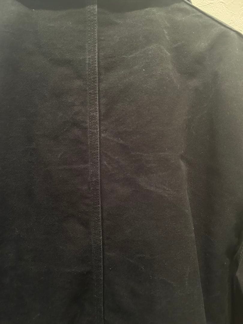 Carhartt ブラックジャケット　ダブルジップ