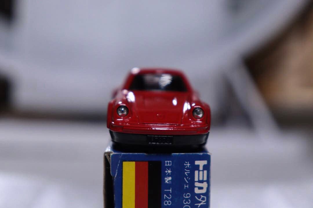 日本製　トミカ　外国車シリーズ　ポルシェ　930 ターボ　F1 西ドイツ車