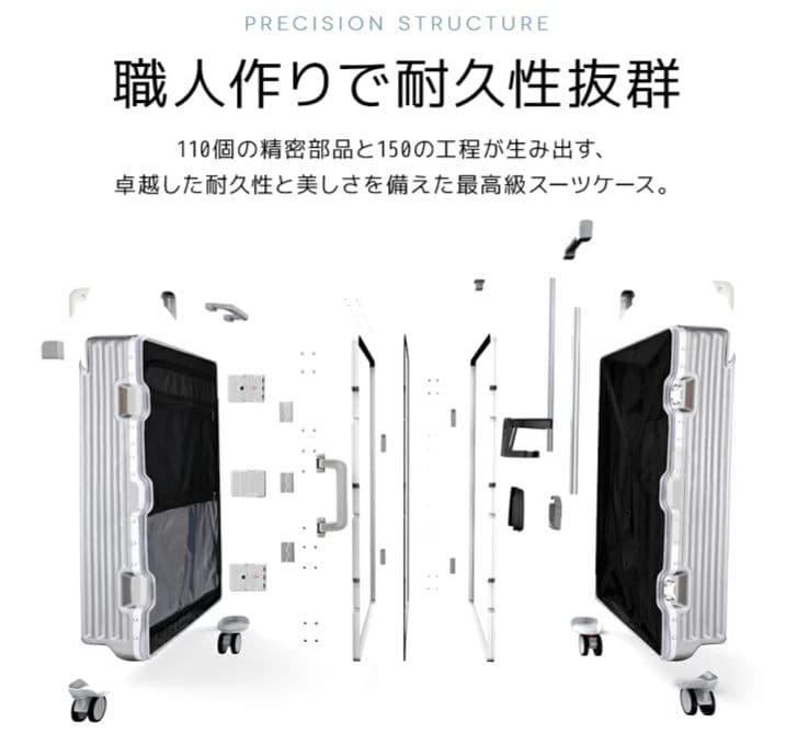 riricoco様専用BAROGOCCHIスーツケースBG-L0801 Lサイズ