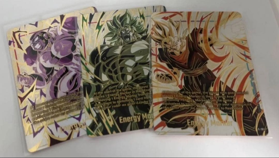 エナジーマーカー ベジット フリーザ ブロリー 未開封 チャンピオンシップ