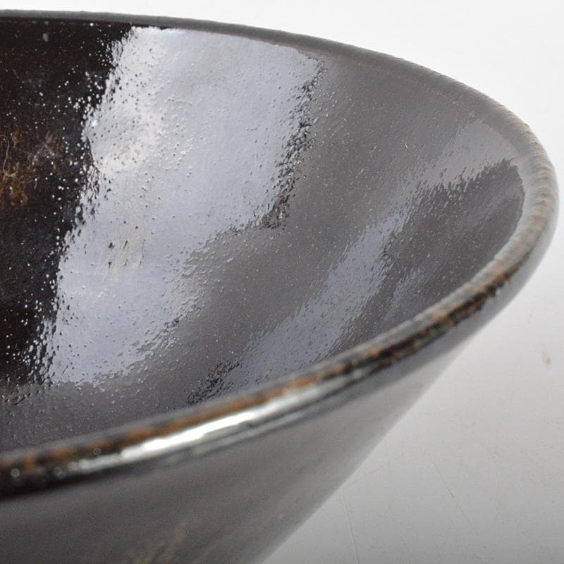 茶道具 人間国宝 加藤土師萌 黒唐津 茶碗 共布共箱 D R6899 - メルカリ