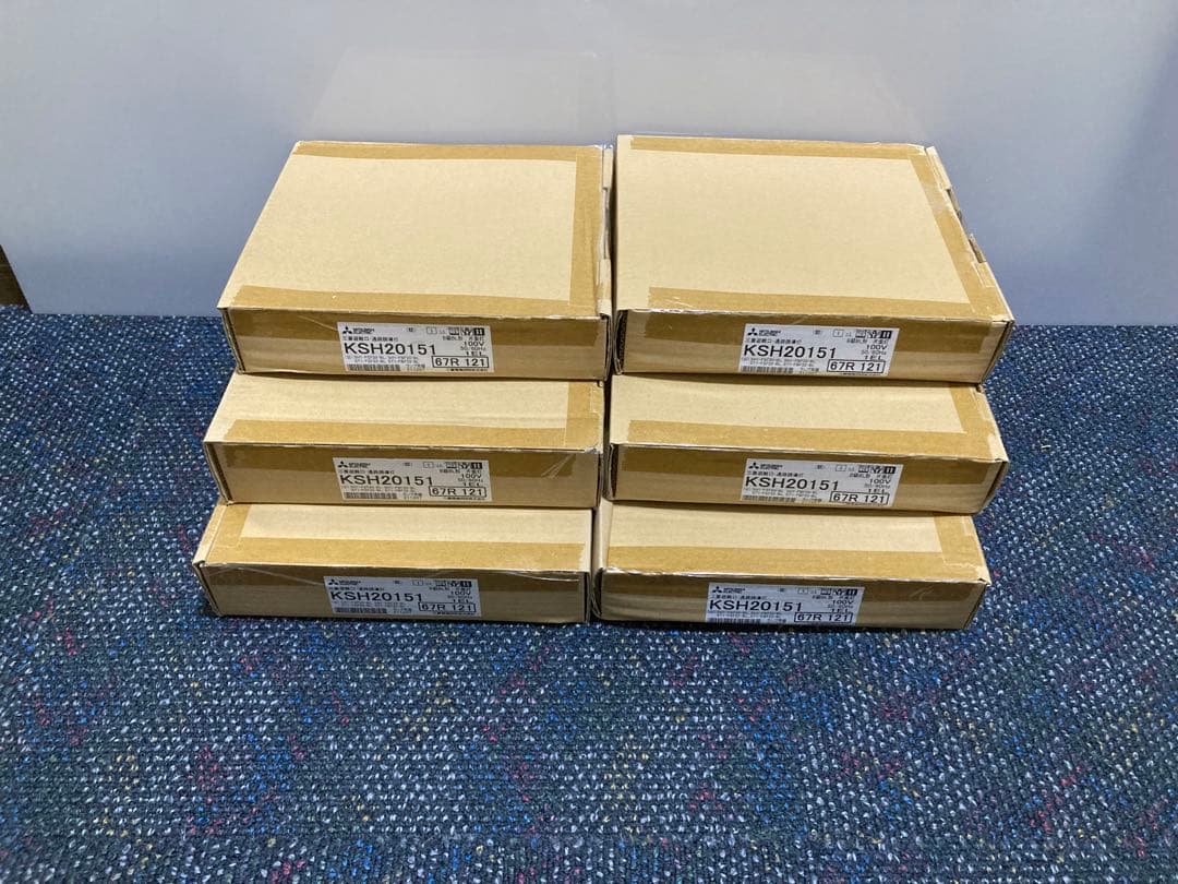 三菱 誘導灯 KSH20151 B級BL型片面型 本体のみ 6台セット LED